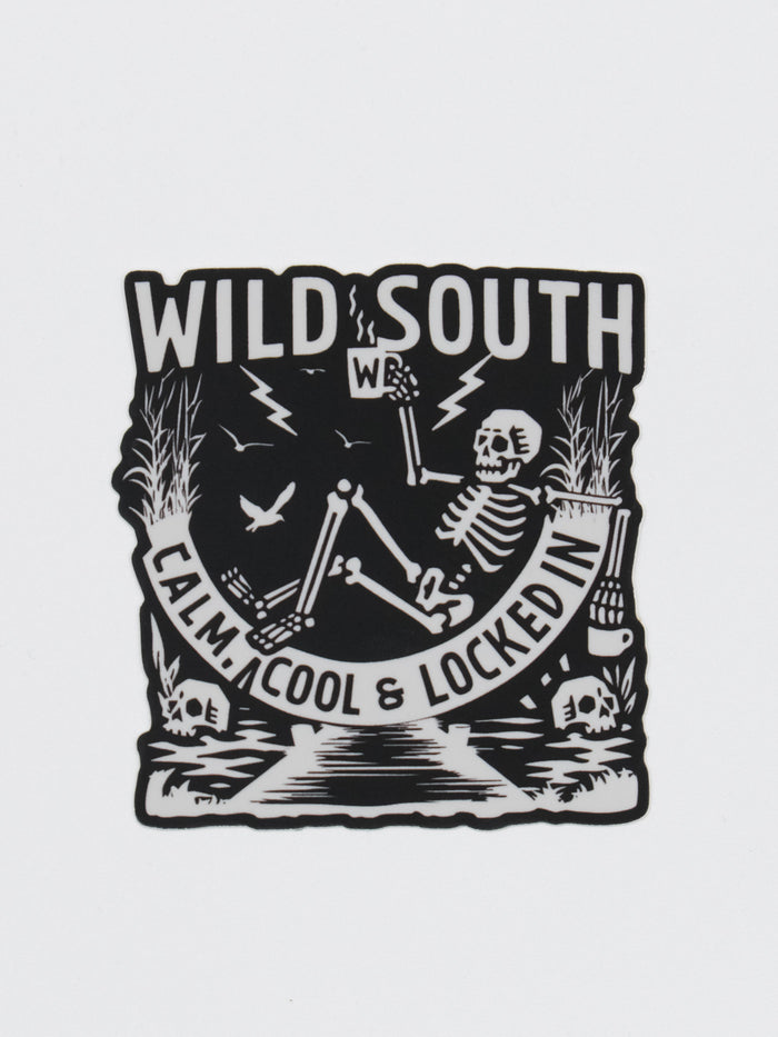 Coffee Skull Sticker