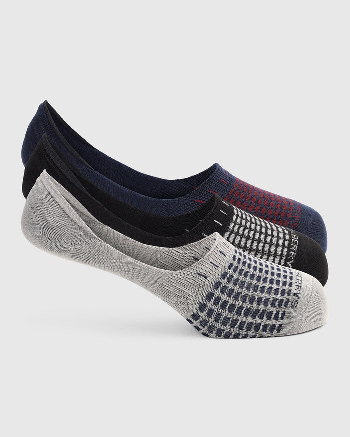 Combed Cotton Sneaker Socks Pack of 3 - Wannon