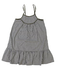 Compact Plaid Popelin Dress