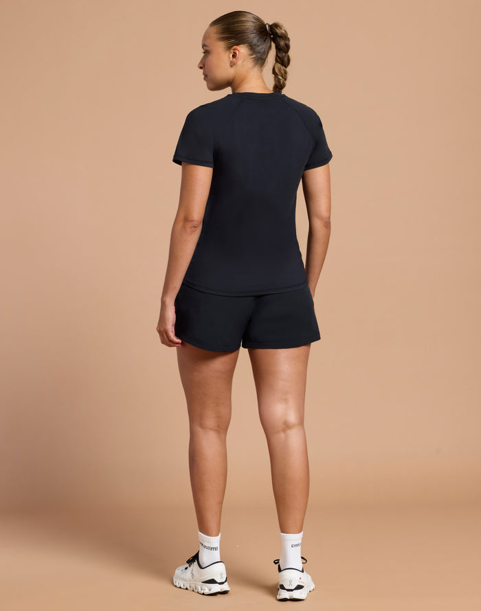 Contender 3" Shorts in Black