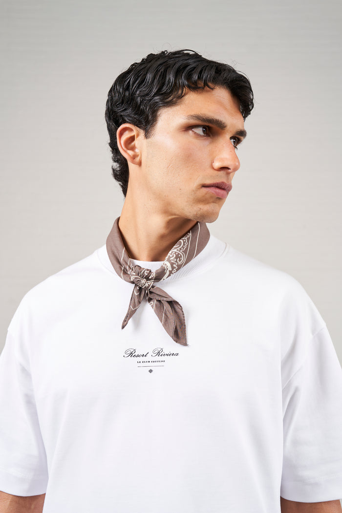 COPYRIGHT PAISLEY BANDANA - BROWN