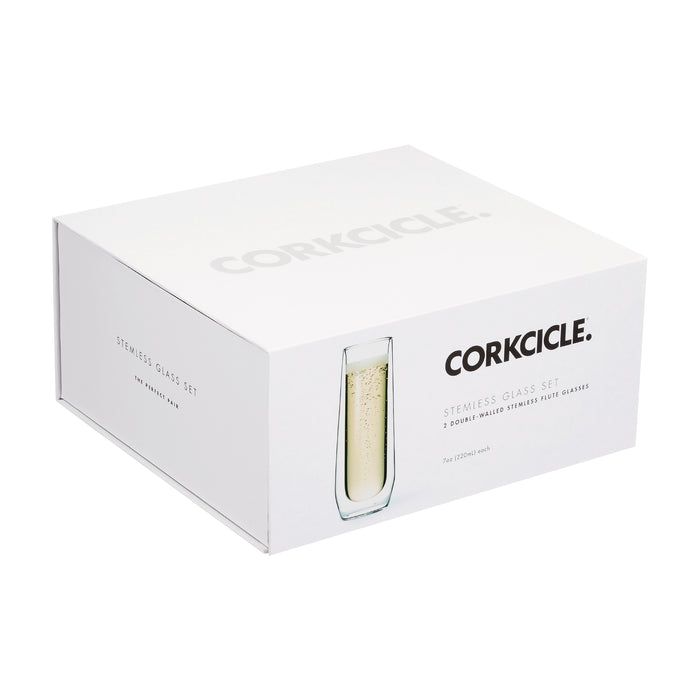 CORKCICLE® Flute Glass Set (2)