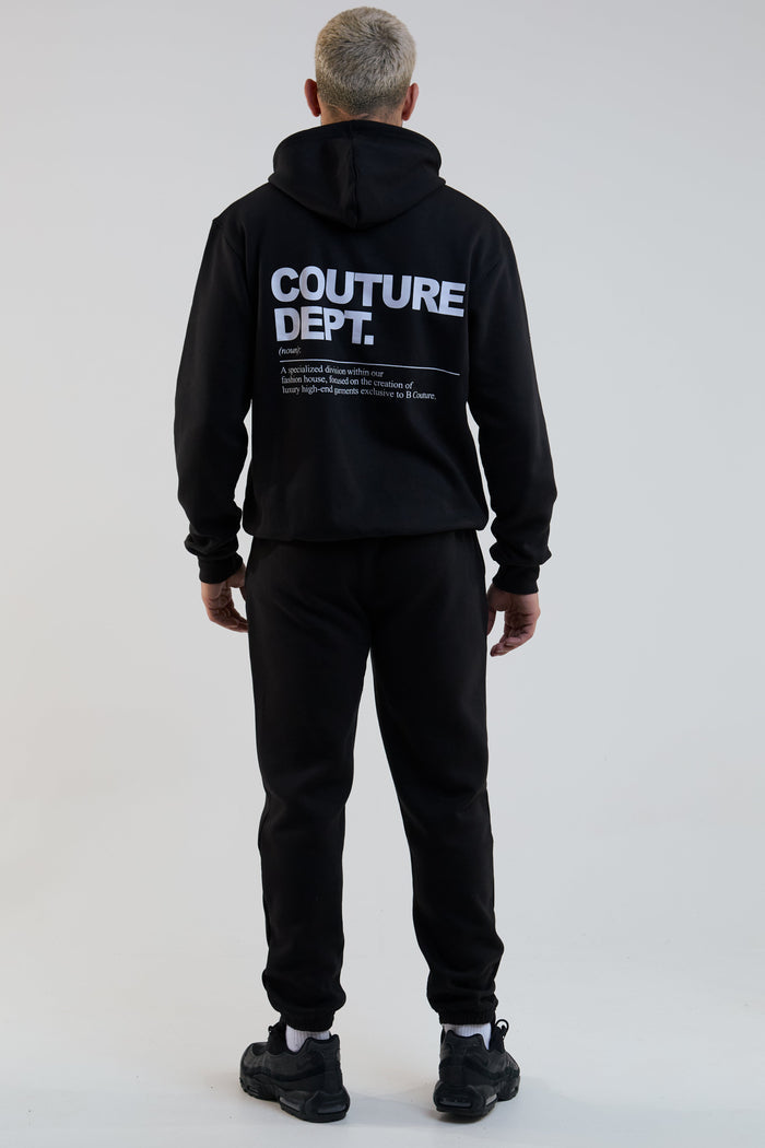 Couture Dept Fleece Tracksuit - Black