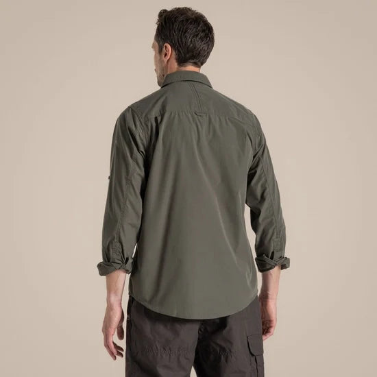 Craghoppers Mens Kiwi Long Sleeved Shirt