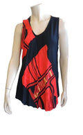 Crinkle Rayon Sleeveless Top