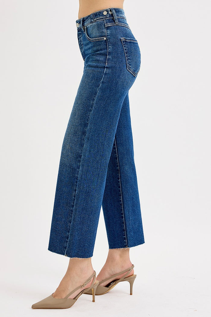 Crop Wide Leg Tummy Control - Adored A Lovely Boutique