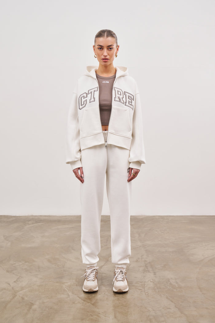 CTRE RELAXED JOGGERS - OFF WHITE