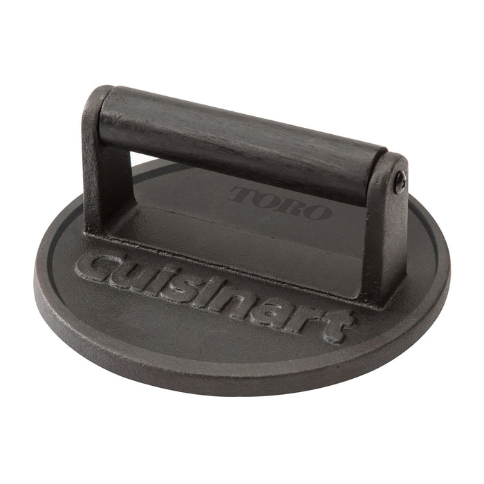 Cuisinart Outdoors®  Smashburger Press Tool - Black | Custom Branded | Lemon Print