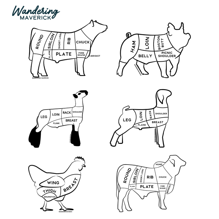 Cuts - Choose Your Animal  – Infant/Toddler/Youth