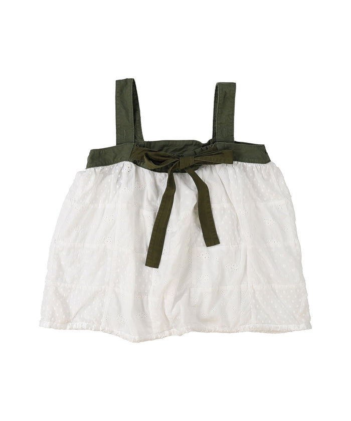Cutwork Craftman Ballooned Tanktop(LADIES)