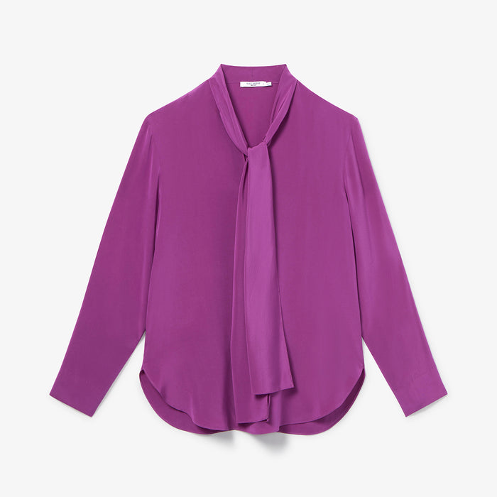 Packshot image of the Darcy Top in Purple Jasper
