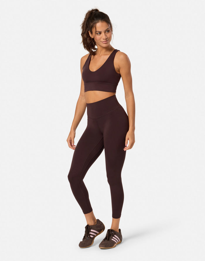 Day Kind 7/8 Legging in Mocha Bean