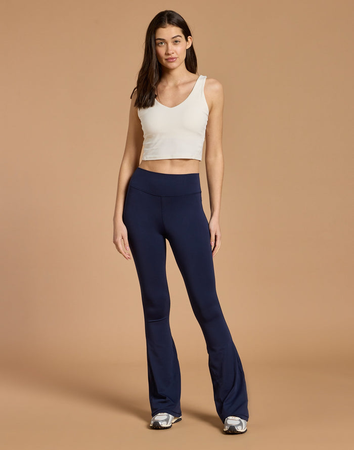 Day Kind Flare Legging in Twilight Navy