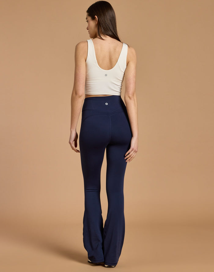 Day Kind Flare Legging in Twilight Navy