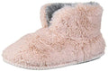Dearfoams Women's Pile Bootie Slipper, Pink, Medium Standard US Width US - foxberryparkproducts