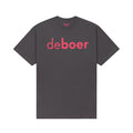 deboer faster tee charcoal - deboer swim
