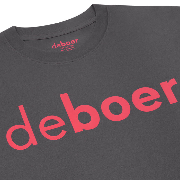 deboer faster tee charcoal - deboer swim