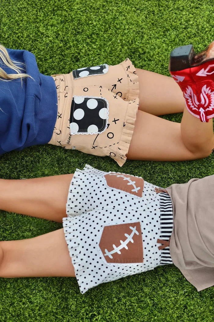 Denim Game Day Shorts