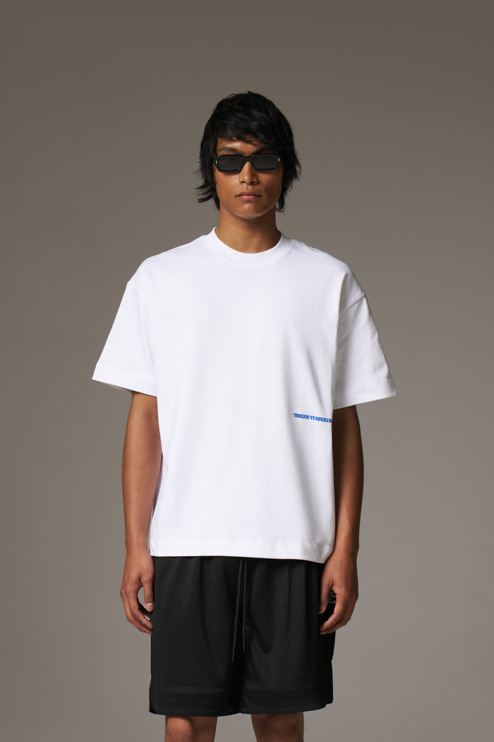 DESIGN DEPARTMENT GRAPHIC T-SHIRT - BLUE