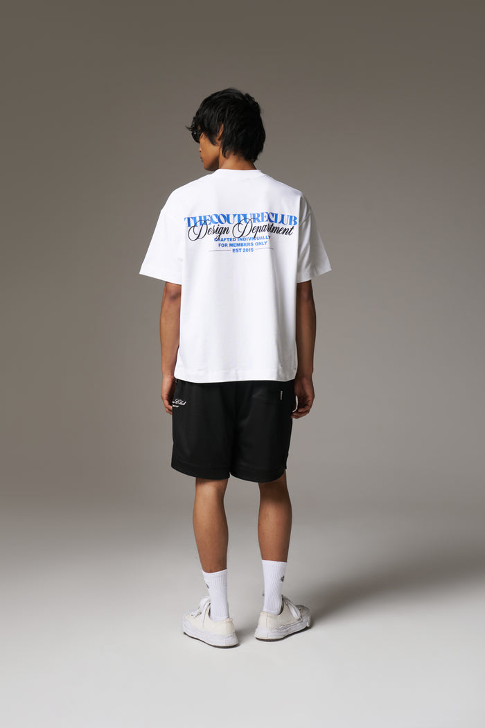 DESIGN DEPARTMENT GRAPHIC T-SHIRT - BLUE