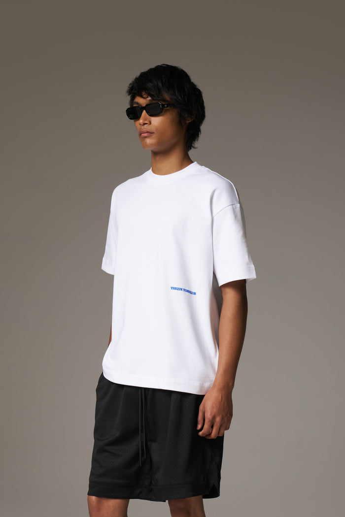 DESIGN DEPARTMENT GRAPHIC T-SHIRT - BLUE