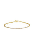 Diamond Tennis Bracelet - 1 CTW Yellow Gold