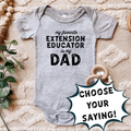 Distressed My Favorite Extension Educator - Choose YOUR NAME – Infant/Toddler/Youth