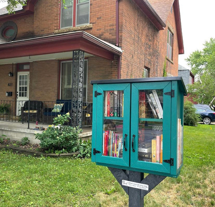 Double Door Shed Unfinished Little Free Library