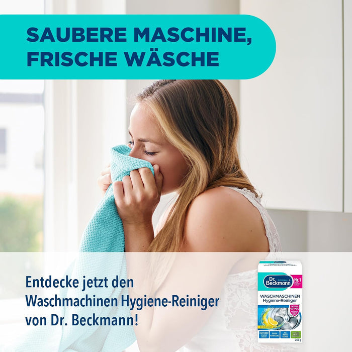 Dr. Beckmann Washing Machine Cleaner Against Bacteria & Odours 250 g