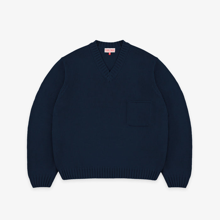Dubbleware Beacon Pullover Knit - Navy
