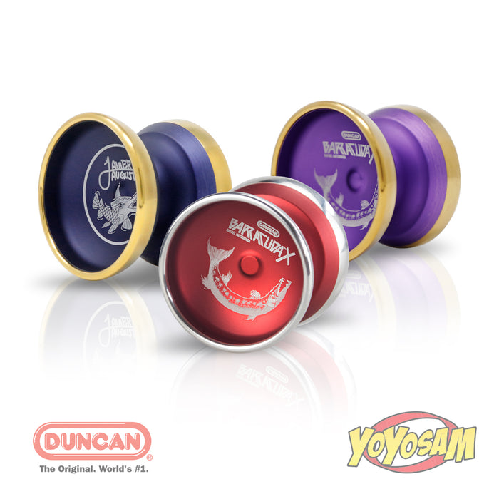 Duncan Barracuda X Yo-Yo - 7075 AL Bi-Metal YoYo - Signature Yo-Yo of World Champion Rafael Matsunaga!