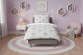 Kids Duvet Cover Bedding Set Clouds Gender Neutral, Nursery Bedding, Big Kid Toddler Bedding, Kids Bedding Sets, Made in the USA | Pippa + June