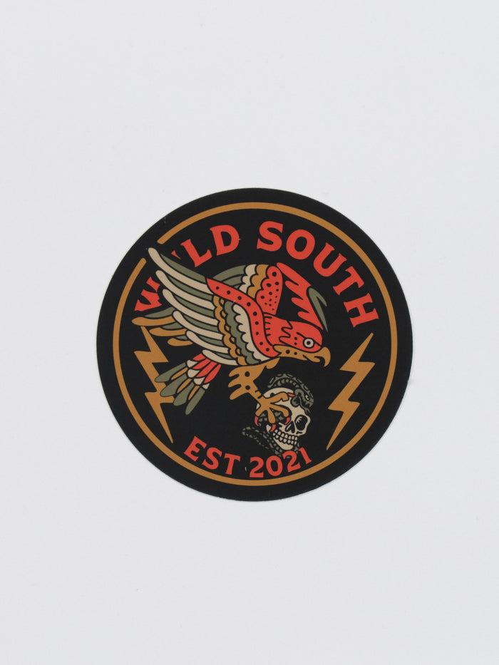Eagle Skull Sticker