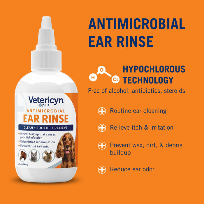 Ear Care Relief Kit - Ear Treatment + Antimicrobial Ear Rinse