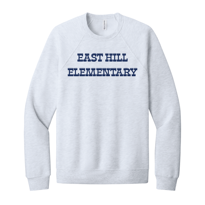 East Hill Elementary Block Letter Crewneck Sweatshirt