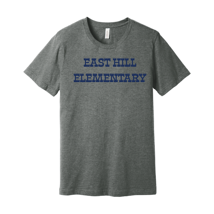 East Hill Elementary Block Letter T-Shirt