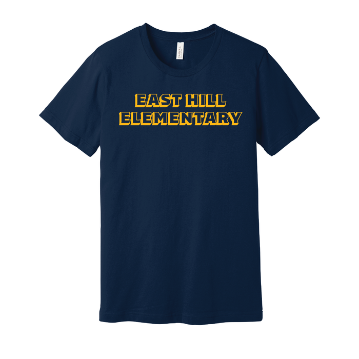 East Hill Elementary Bold Outline T-Shirt
