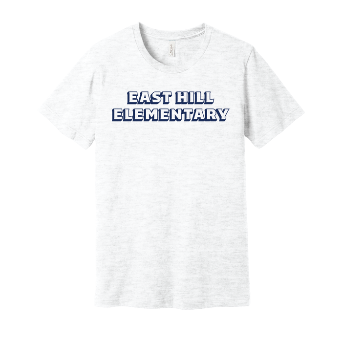 East Hill Elementary Bold Outline T-Shirt