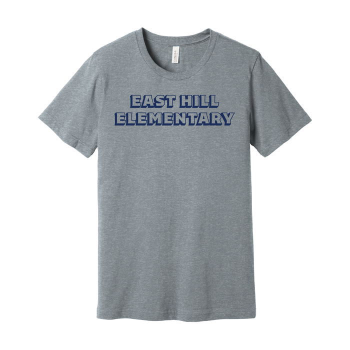 East Hill Elementary Bold Outline T-Shirt