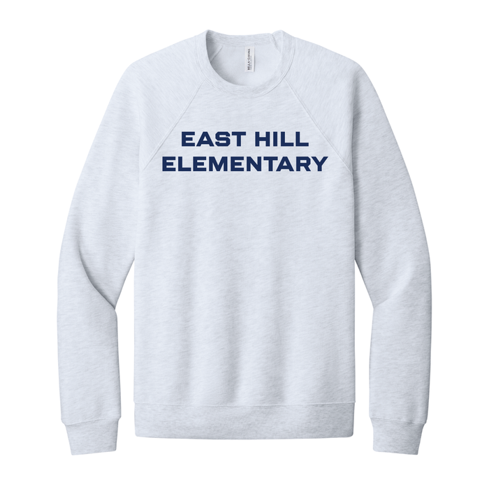 East Hill Elementary Clean Block Crewneck Sweatshirt