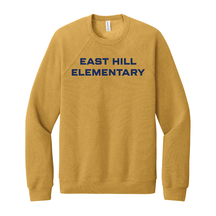 East Hill Elementary Clean Block Crewneck Sweatshirt