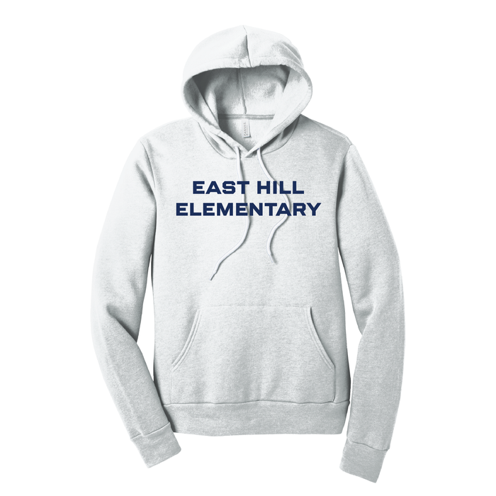 East Hill Elementary Clean Block Hoodie