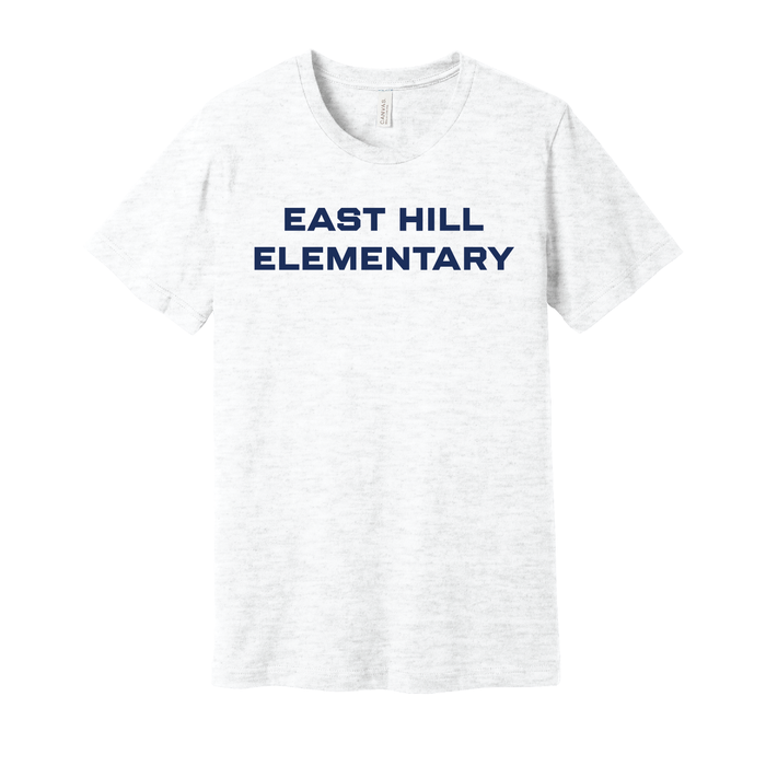 East Hill Elementary Clean Block T-Shirt