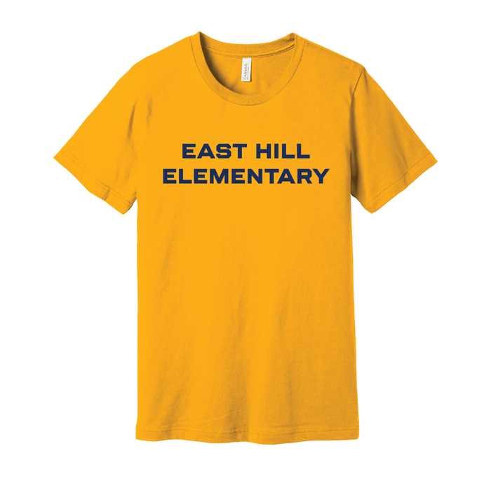East Hill Elementary Clean Block T-Shirt