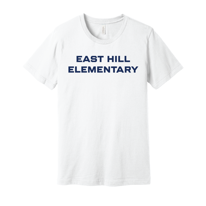 East Hill Elementary Clean Block T-Shirt