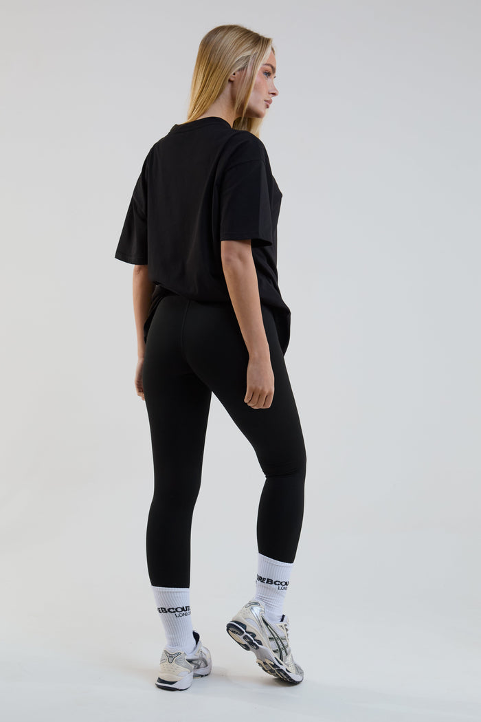 Echo High-Waisted Leggings - Black