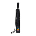 Elements 58" Recycled rPET Auto Open Travel Folding Umbrella