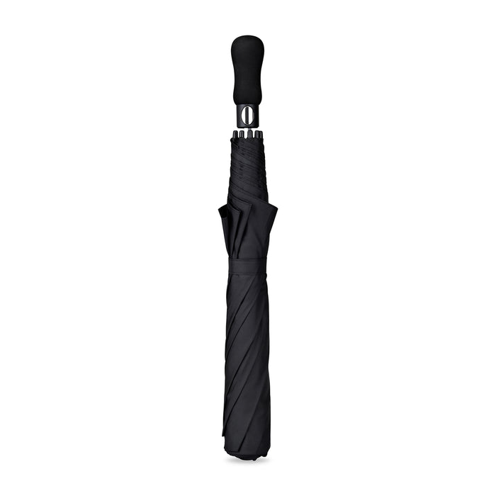 Elements 58" Recycled rPET Auto Open Travel Folding Umbrella