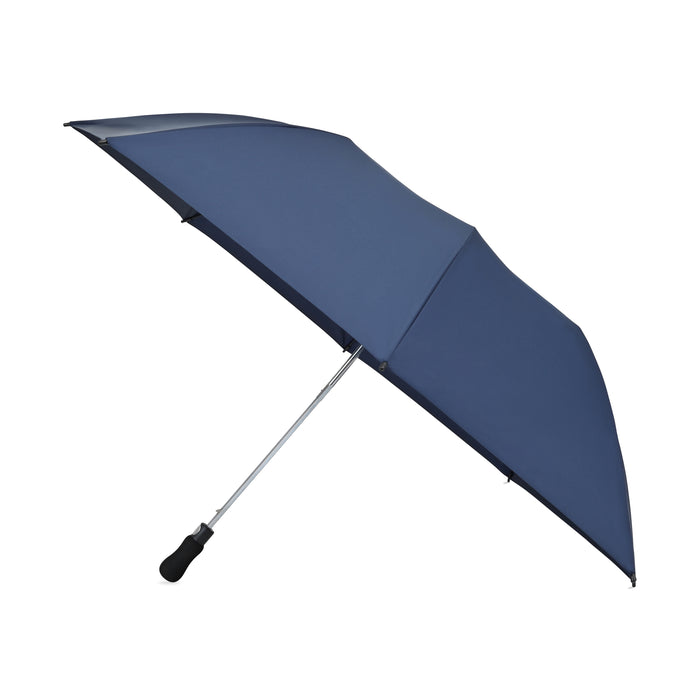 Elements 58" Recycled rPET Auto Open Travel Folding Umbrella