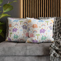 Girls Throw Pillow Jungle Elephants, Girls Accent Pillows and Cushions, Girls Bedding | Pippa + June